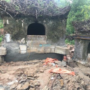 Gia cường móng Di tích miếu thờ họ Hoàng Hà Tĩnh