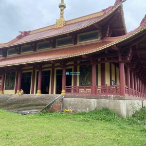 Gia cường móng, chỉnh ngay nhà ở Chùa Hộ Độ, Hà Tỉnh