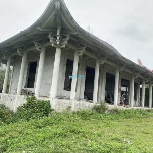 Khoan cọc nhồi D300 và gia cường móng, chỉnh ngay nhà ở Chùa Hộ Độ, TP Hà Tỉnh